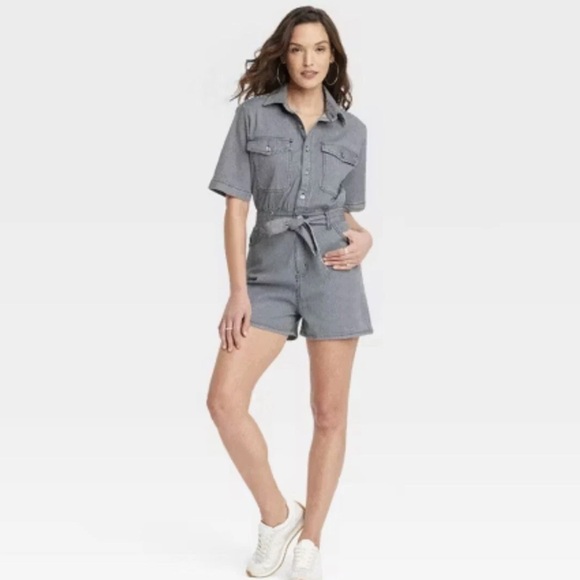 Universal Thread Pants - Universal Thread Blue Stripe jumpsuits and Rompers.